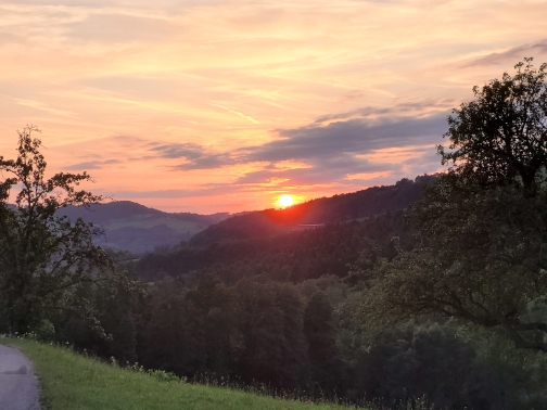 Der Sonnenuntergang